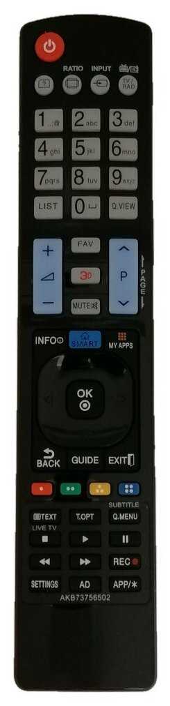Huayu Пульт ДУ для LG AKB73756502