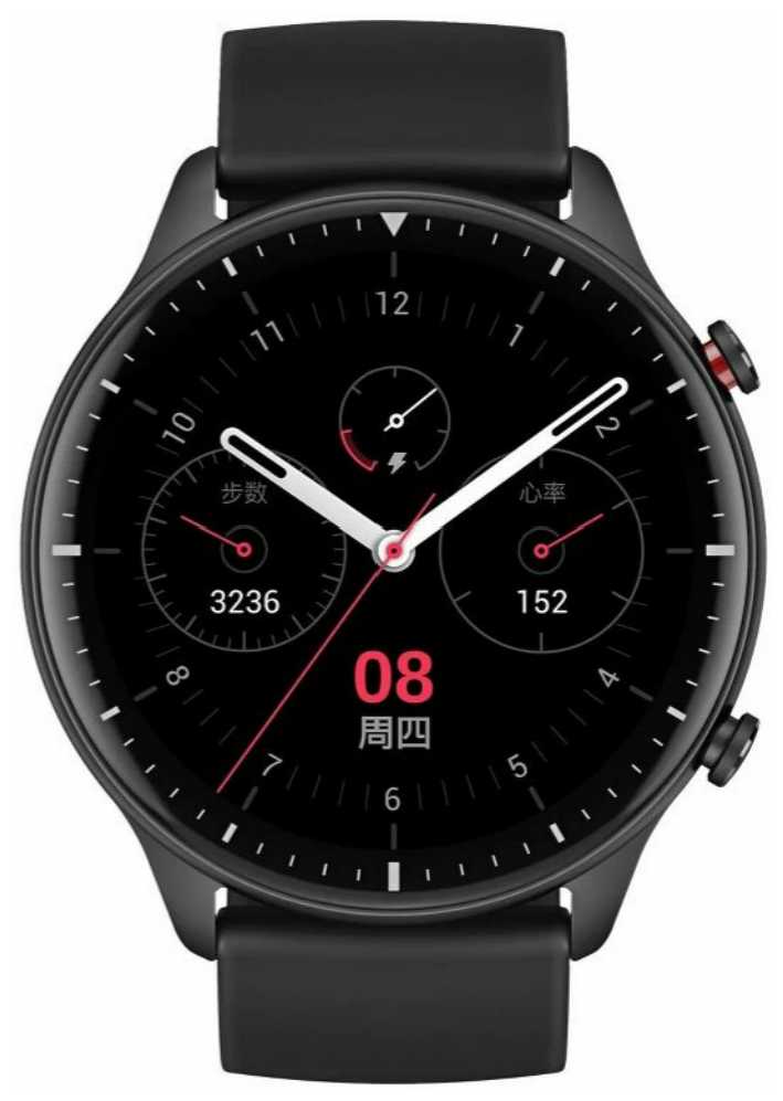 Amazfit GTR 2 Sport, 47mm, черный