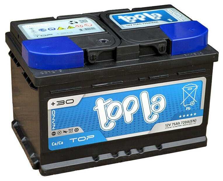 Topla Top Sealed 75 Ач обратная полярность