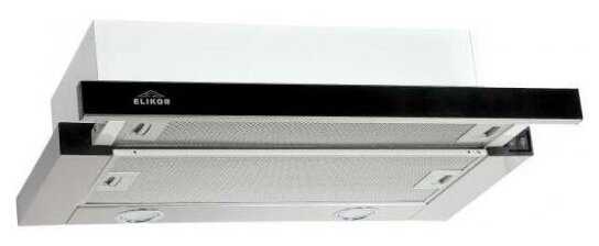ELIKOR Интегра Glass 60Н-400-В2Д черный/нержавеющая сталь