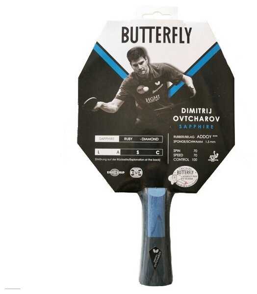 Butterfly Dmitrij Ovtcharov Sapphire, CV