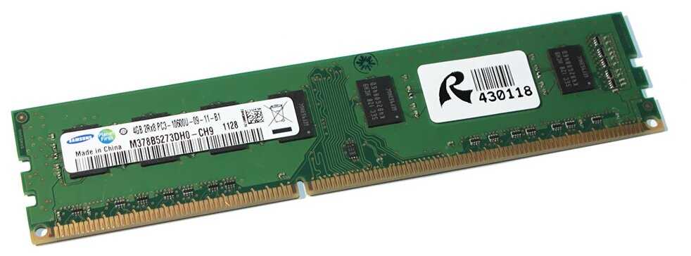 Samsung DDR3 4Gb DIMM (M378B5273DH0)