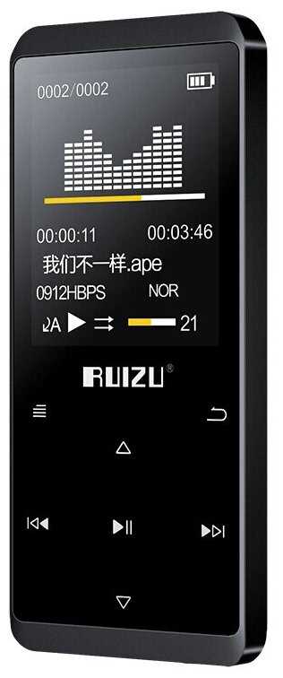 Ruizu D02 16Гб черный