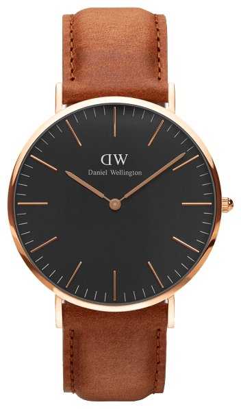 Daniel Wellington Classic Black Durham Gold