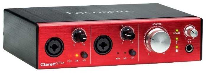 Focusrite Clarett 2Pre Thunderbolt