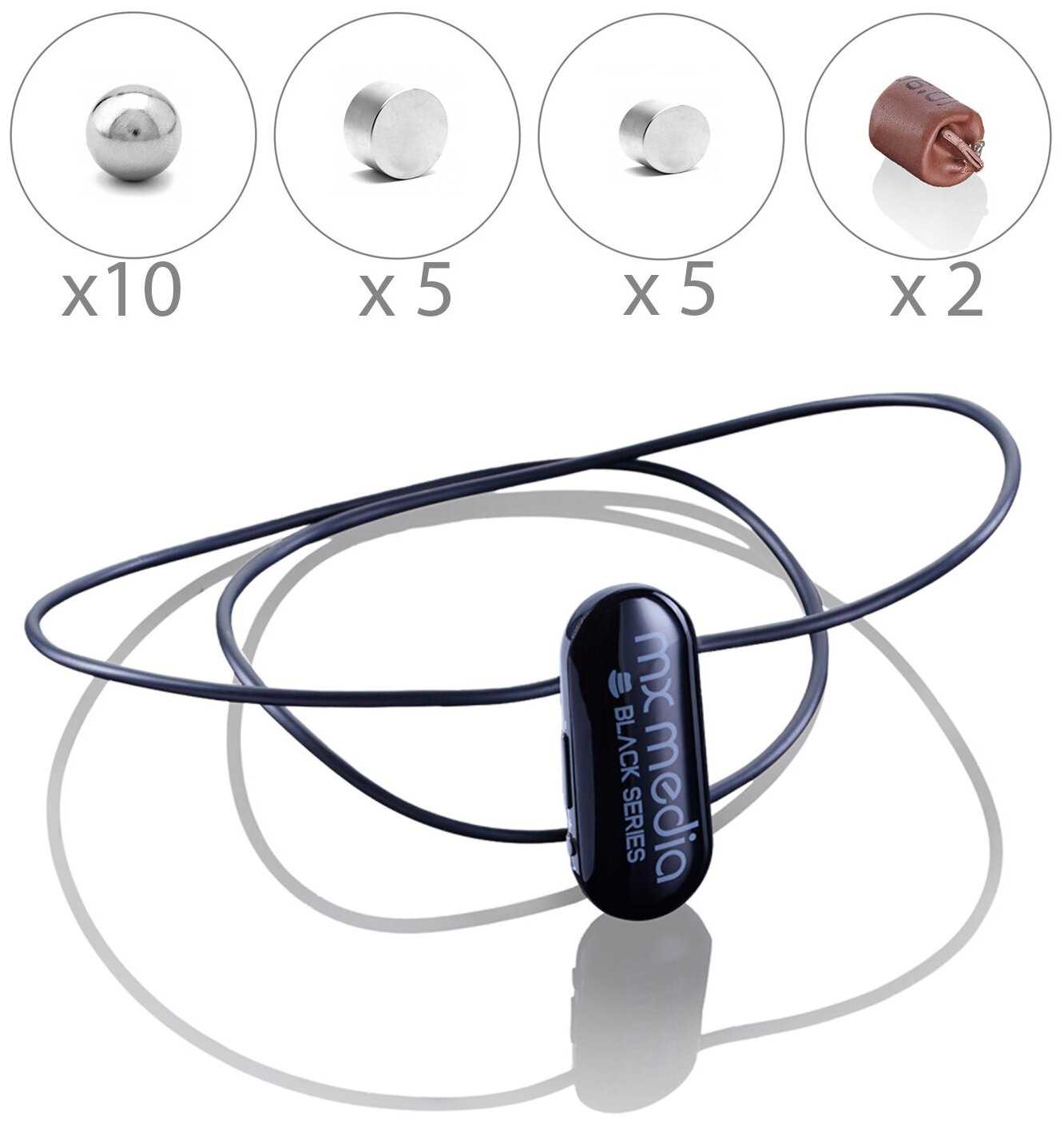 MXM Edia Black Magnet магнитный с выведенным микрофоном и кнопкой пищалкой