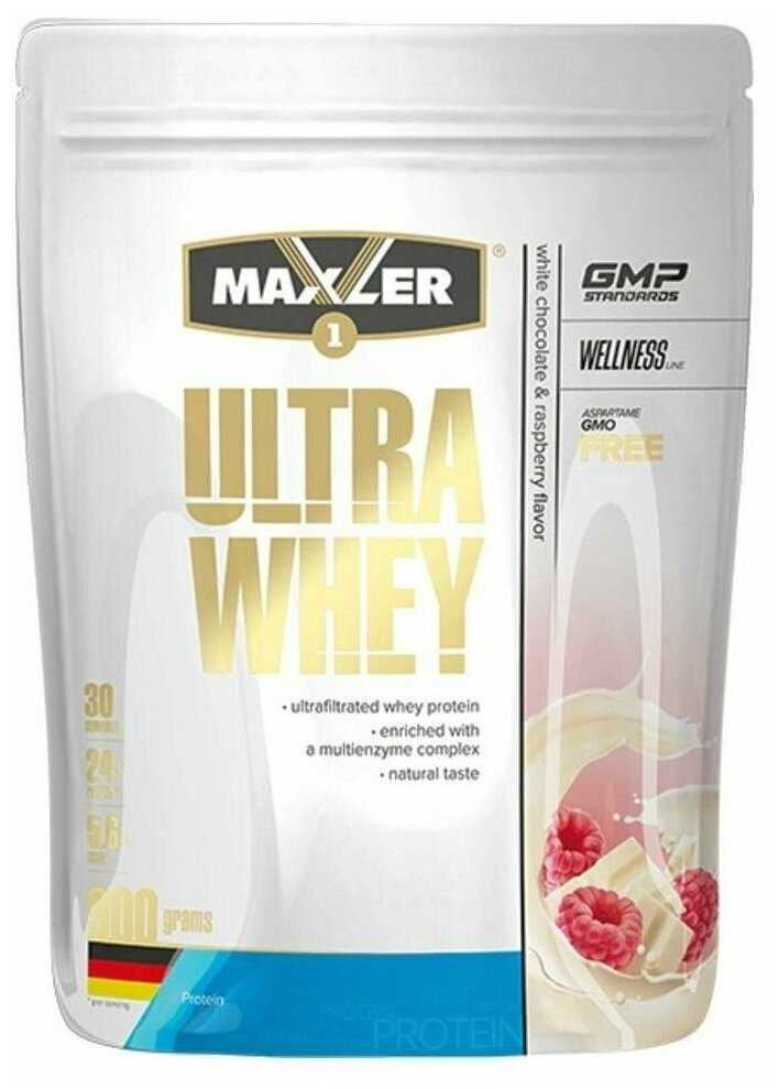 Maxler Ultra Whey пакет 900 г Клубника