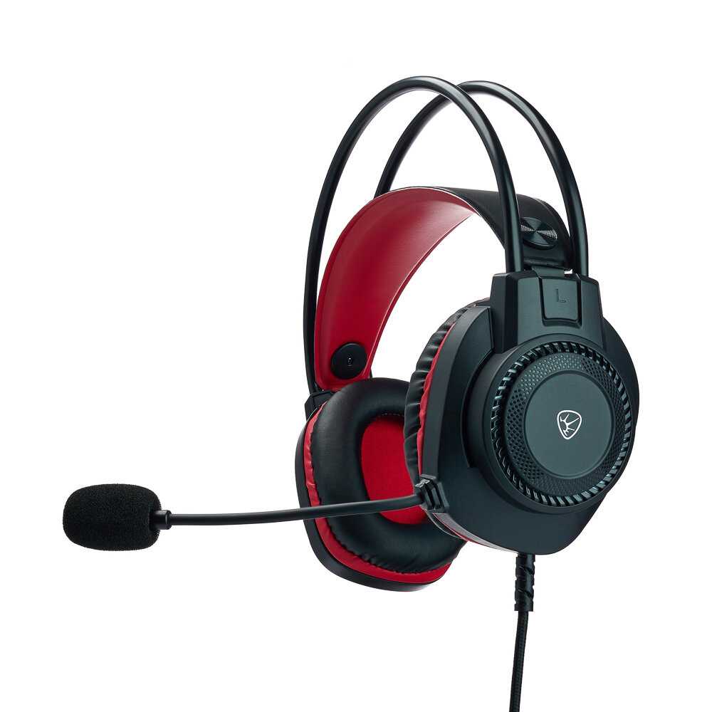BY Наушники проводные с микрофоном игровые (4pin-SPK+MIC)