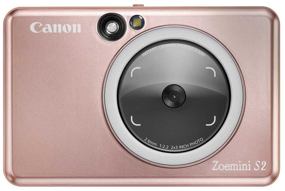 Canon Zoemini S2, розовое золото