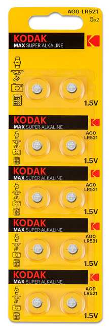 Kodak Max Super Alkaline AG0