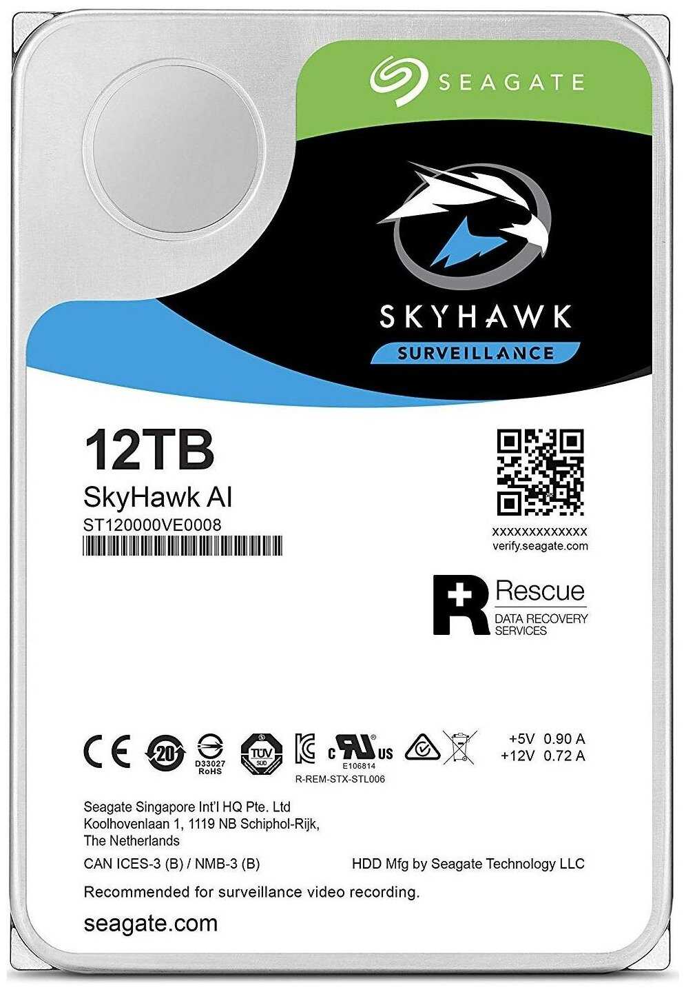 Seagate Жесткий диск (ST12000VE0008)