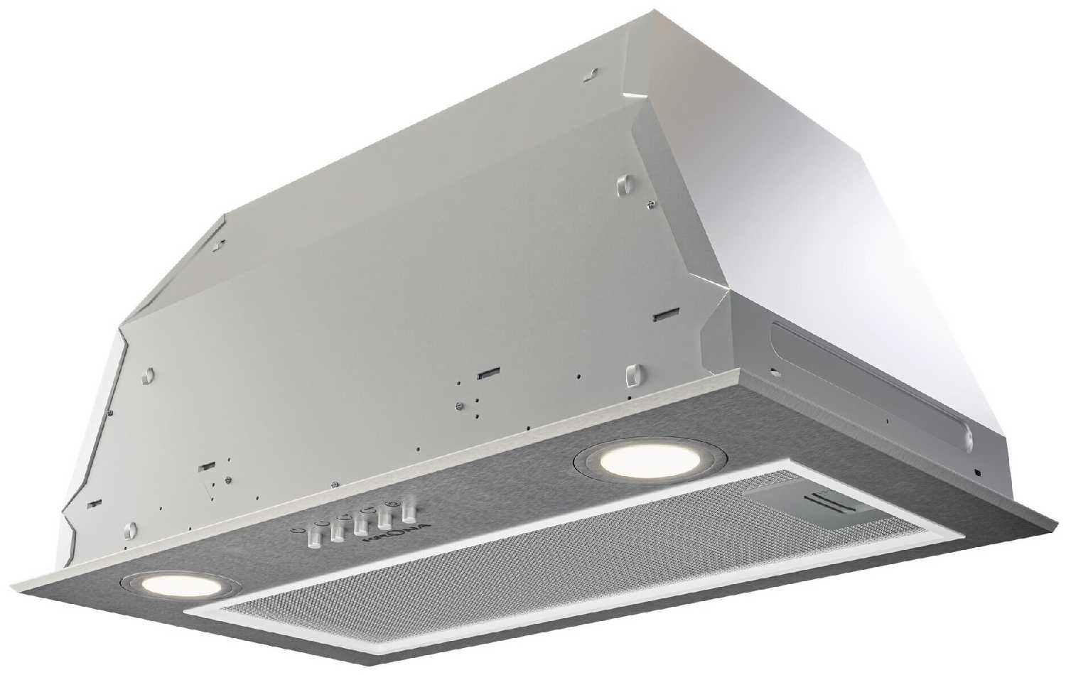 Kronasteel Krona Встраиваемая вытяжка Krona Adel 600 Inox PB (Нержавеющая сталь)