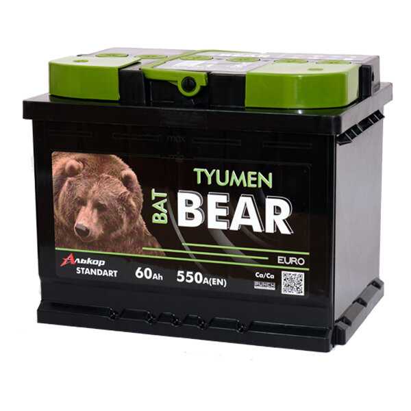 Тюменский медведь Batbear 60 Ач