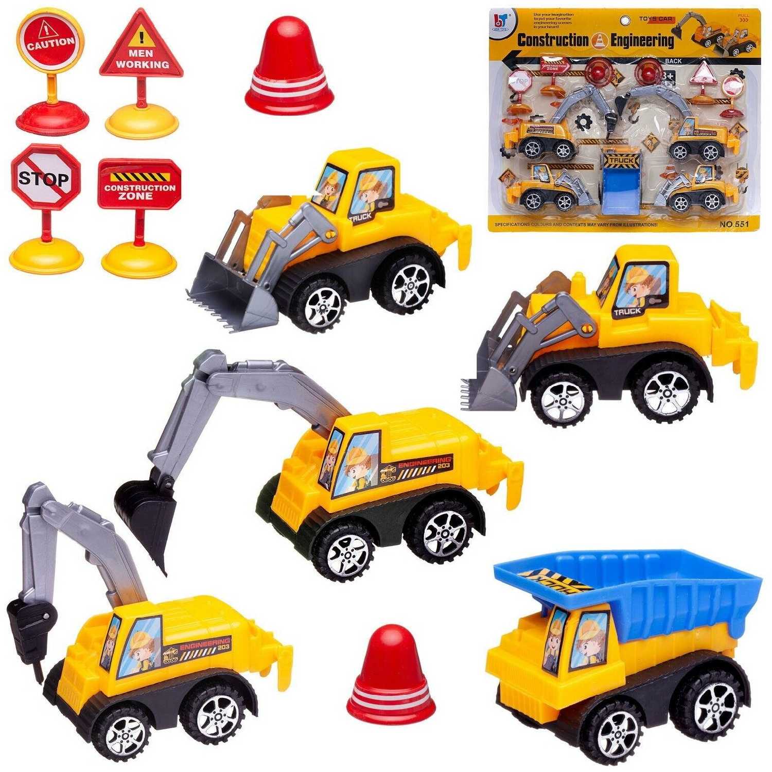 Junfa toys Строительная техника