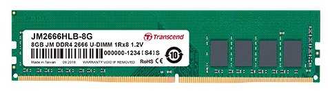Transcend 8 ГБ DDR4 DIMM CL19 (JM2666HLB-8G)