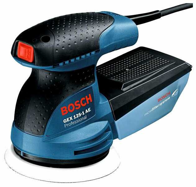 Bosch GEX 125-1 AE кейс, 250 Вт