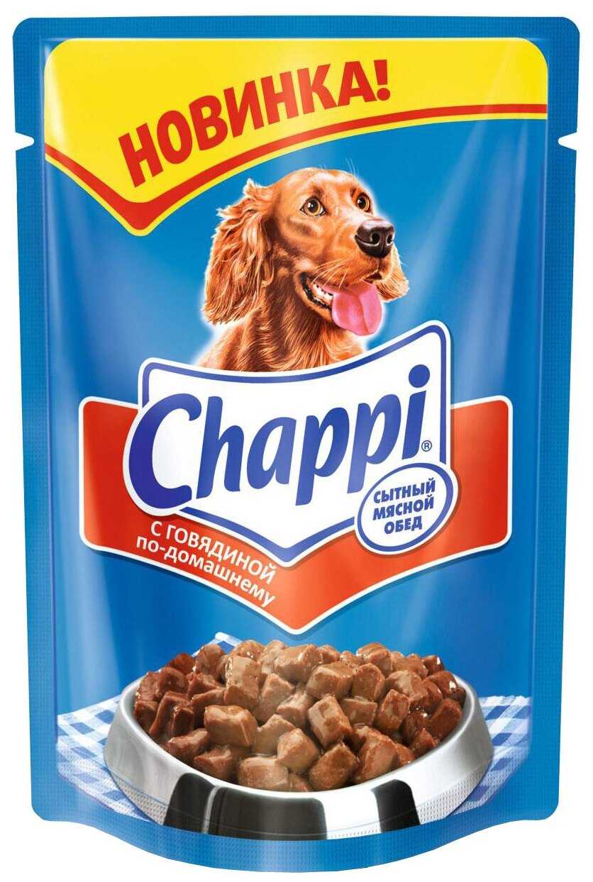 Chappi говядина по-домашнему