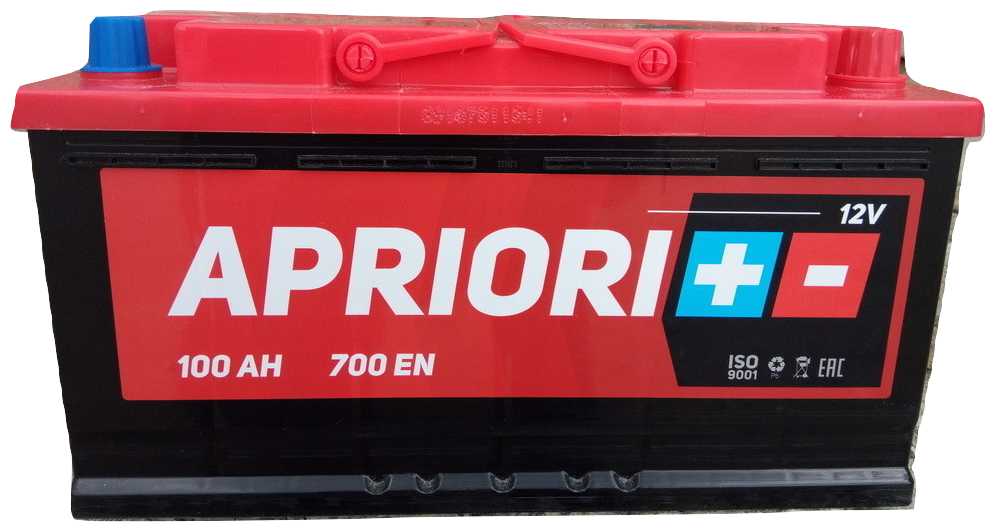 Apriori 100 Ач обр.