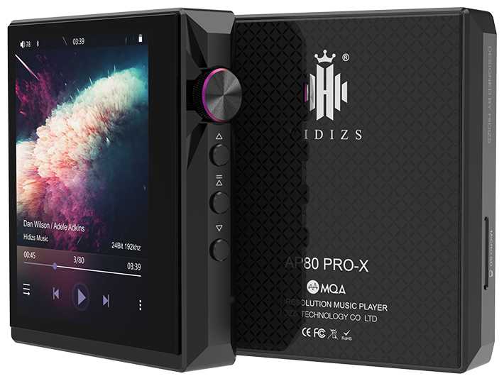 Hidizs AP80 Pro X, черный