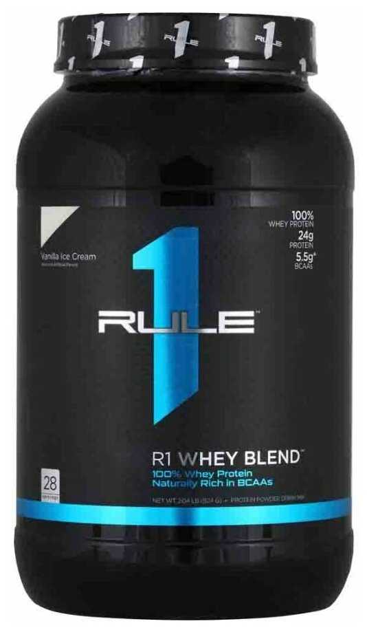 Rule 1 R1 Whey Blend, 910 гр, ваниль