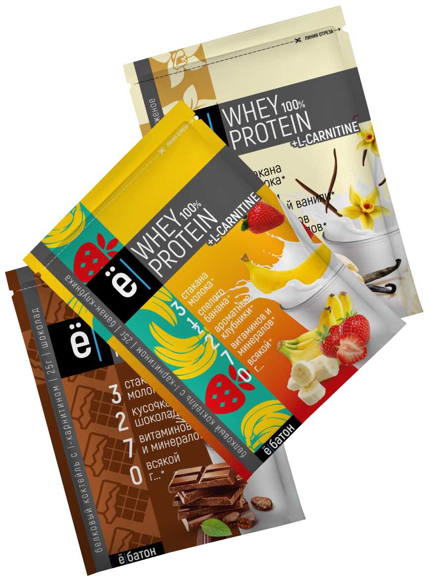 Ё|батон Whey Protein + L-Carnitine