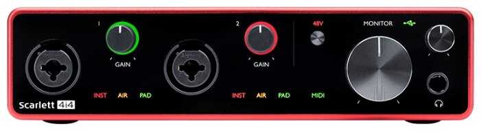 Focusrite Scarlett 4i4 3rd Gen