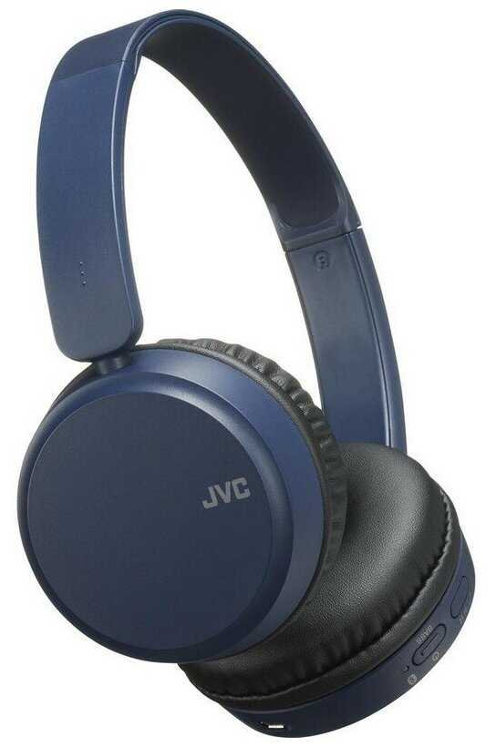 JVC HA-S35BT-A-UX. Цвет: синий / накладные Bluetooth
