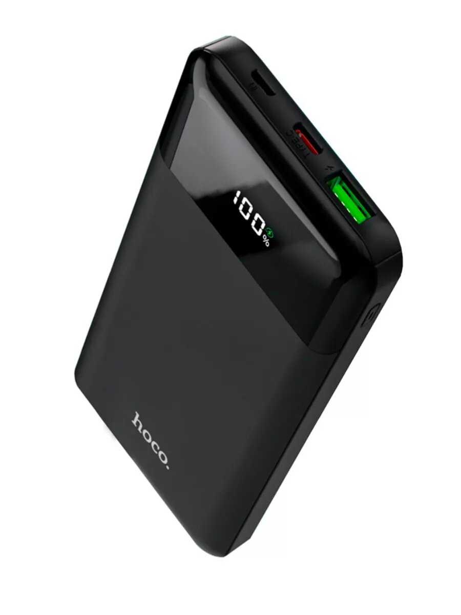 Hoco J102A 20000 mAh Cool figure PD22.5W+QC3.0 black
