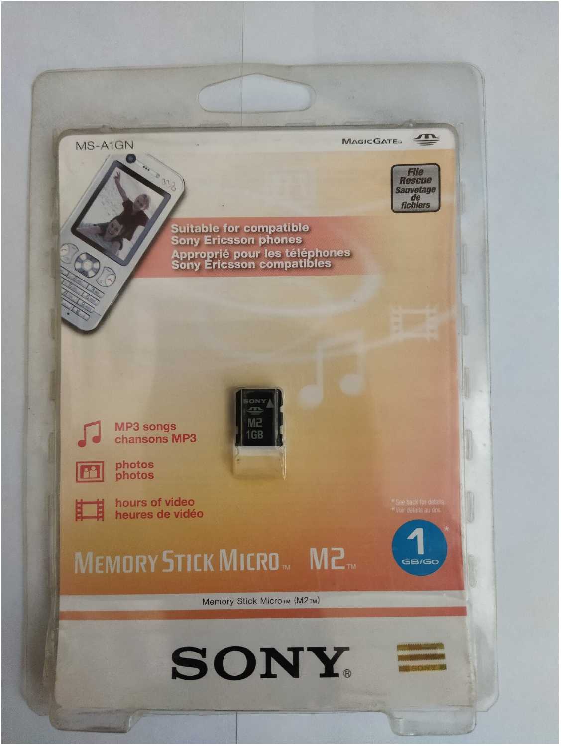 Sony Memory Stick Micro M2 1GB
