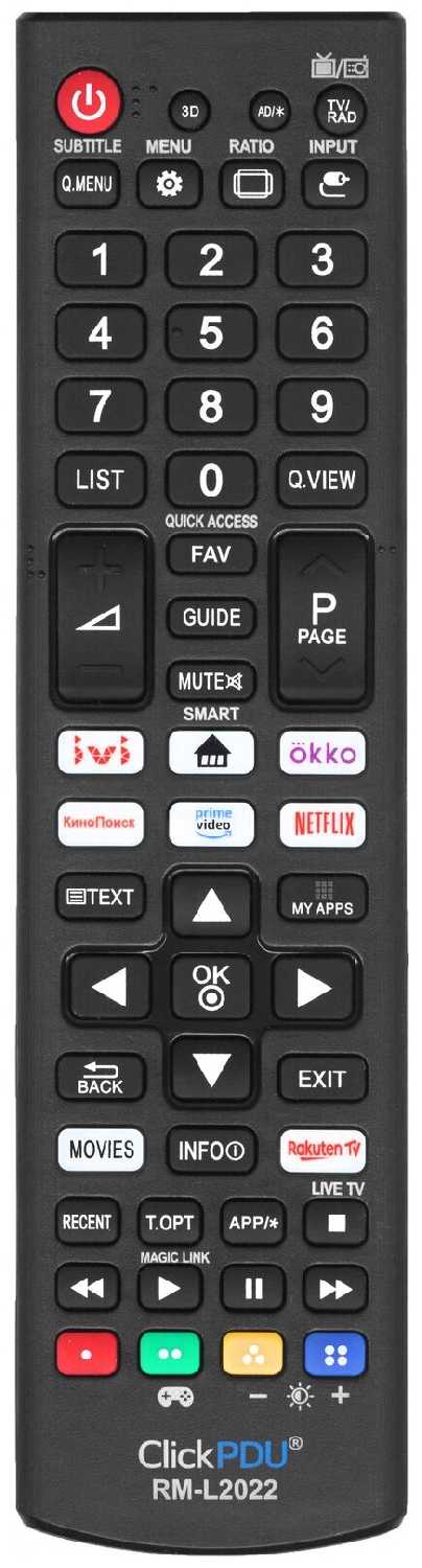 ClickPDU RM-L2022 для телевизоров LG