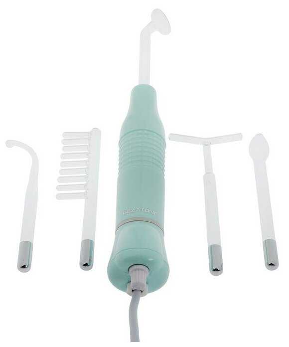 Gezatone BP-7000, 5 насадок, для лица, тела и волос, бирюзовый