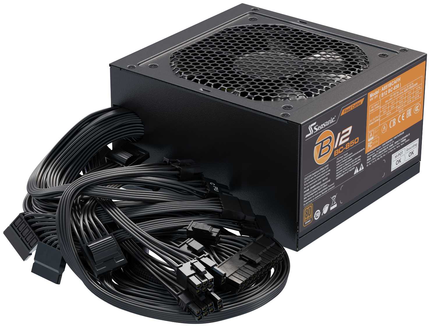 Sea Sonic Electronics Блок питания Seasonic B12-BC-850 850W