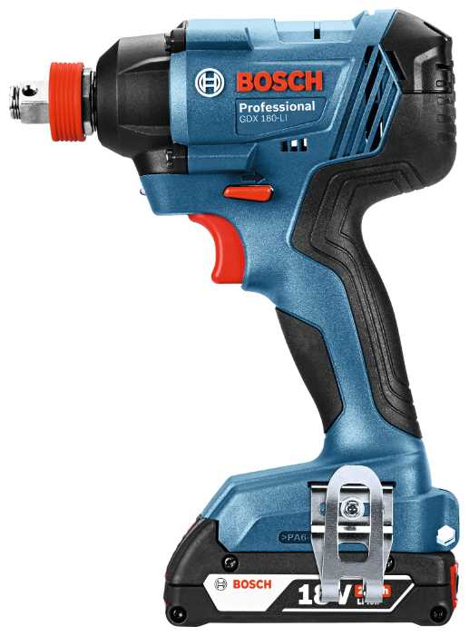 BOSCH GDX 180-LI 3.0Ач х2 кейс