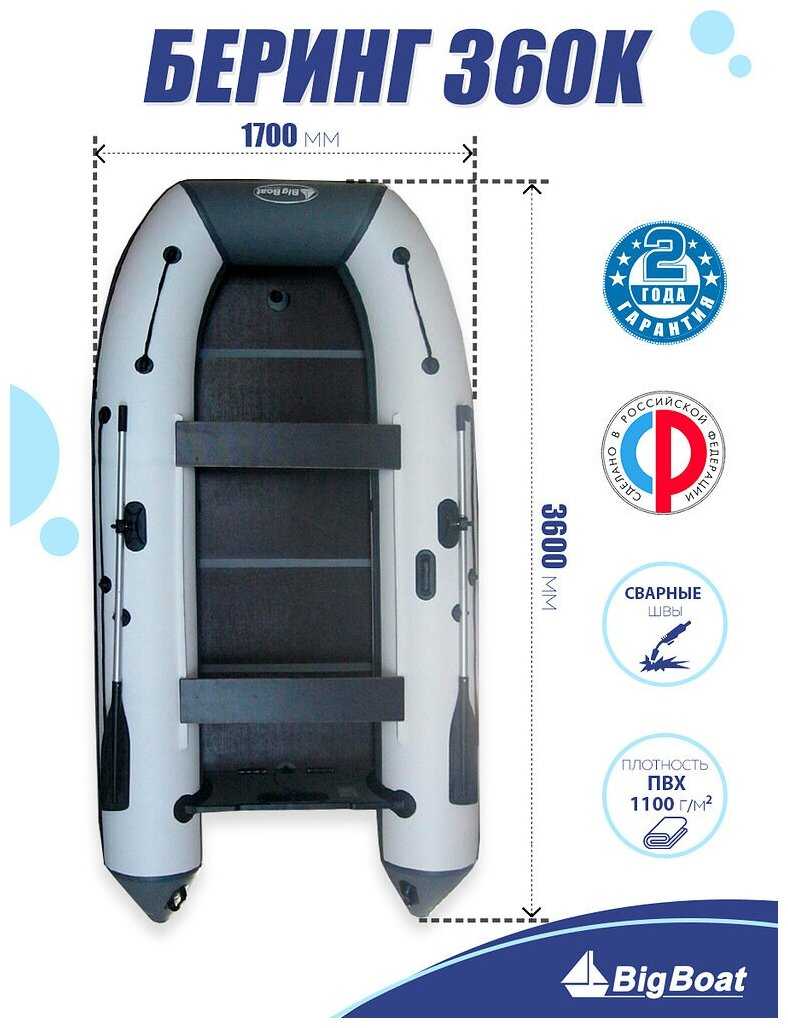 Big Boat Лодка 360К (пол-книжка)