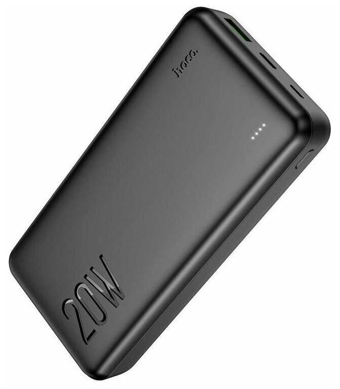 Hoco J87 Tacker, PD20W+QC3.0, 10000mAh, черный