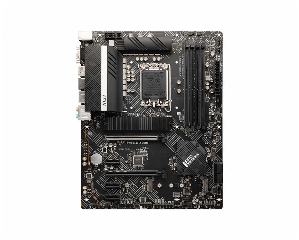 MSI PRO B660-A DDR4