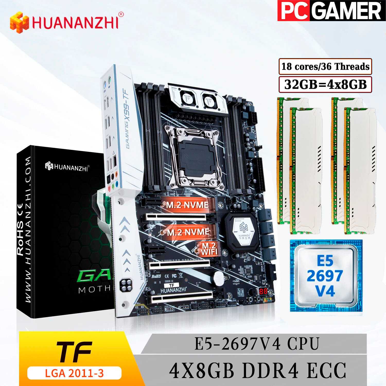 Huananzhi X99-TF (2697V4)