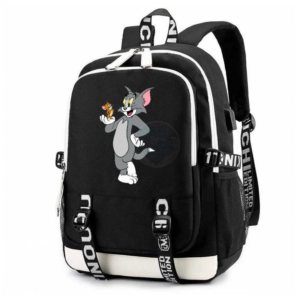Noname Рюкзак Том и Джерри (Tom and Jerry) 3 USB