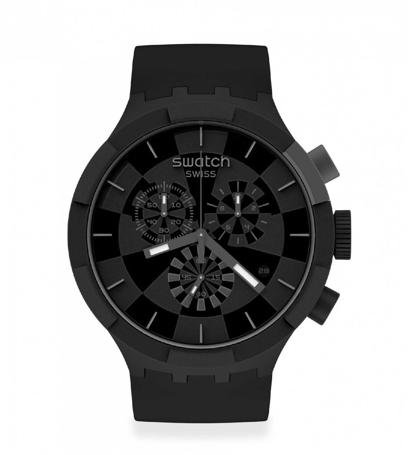 swatch CHECKPOINT BLACK