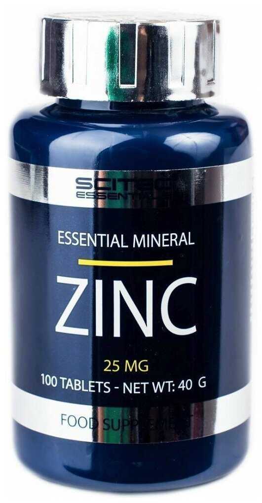Scitec Nutrition Essentials Zink 100 таб