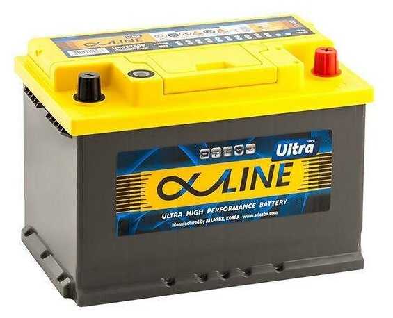 AlphaLine Ultra 78 Ач (UMF57800) 278х175х190