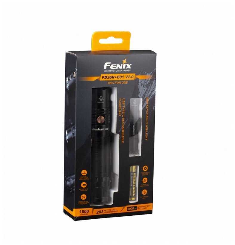 Fenix PD36R + E01 V2.0