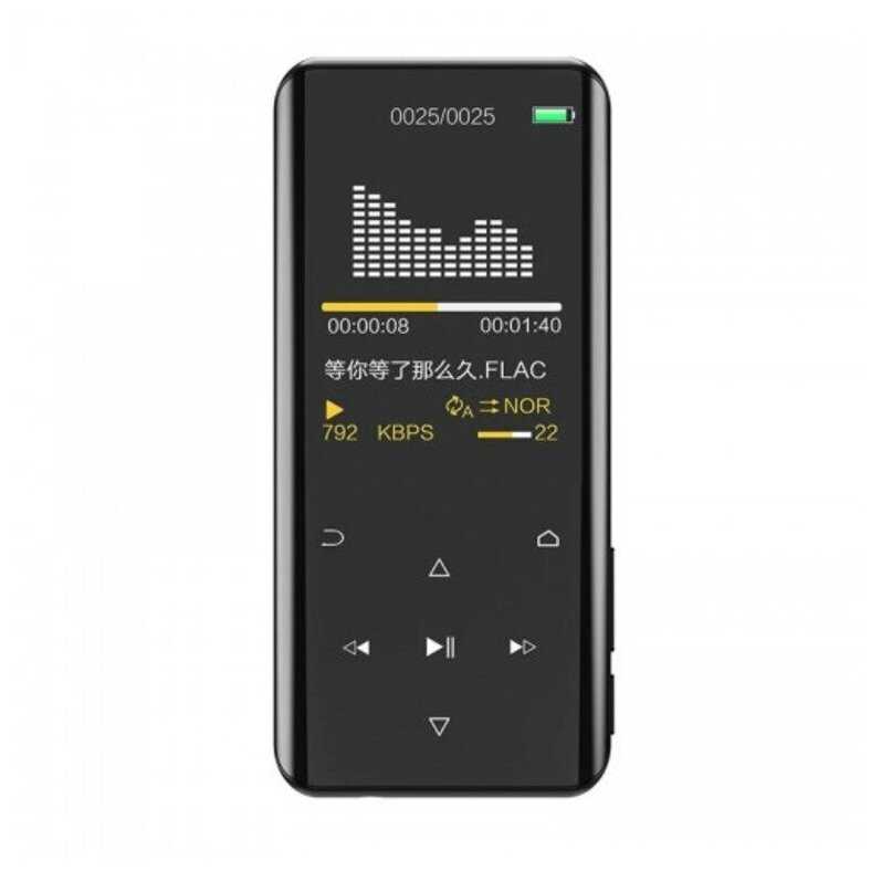 Ruizu D25 16 Гб, Bluetooth, черный
