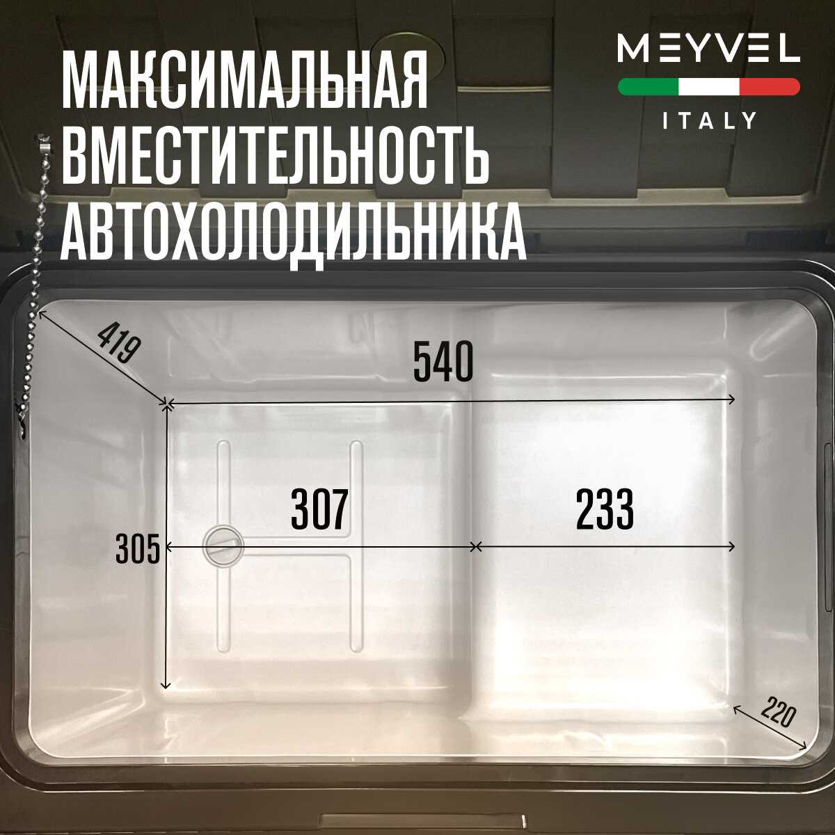 Автохолодильник компрессорный Meyvel AF-U55-travel (U55) фотография 2