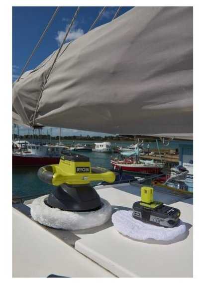 Полировальная машина RYOBI R18B-0 фотография 4