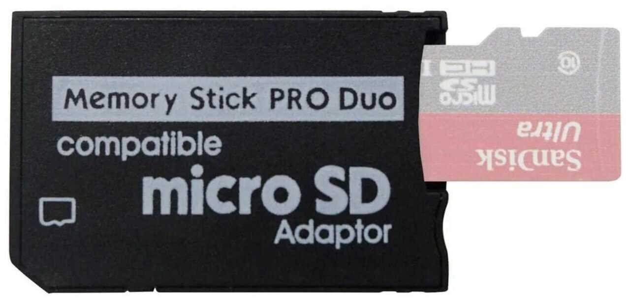 Переходник для PSP Адаптер для Micro SD (SD2PSP) фотография 5