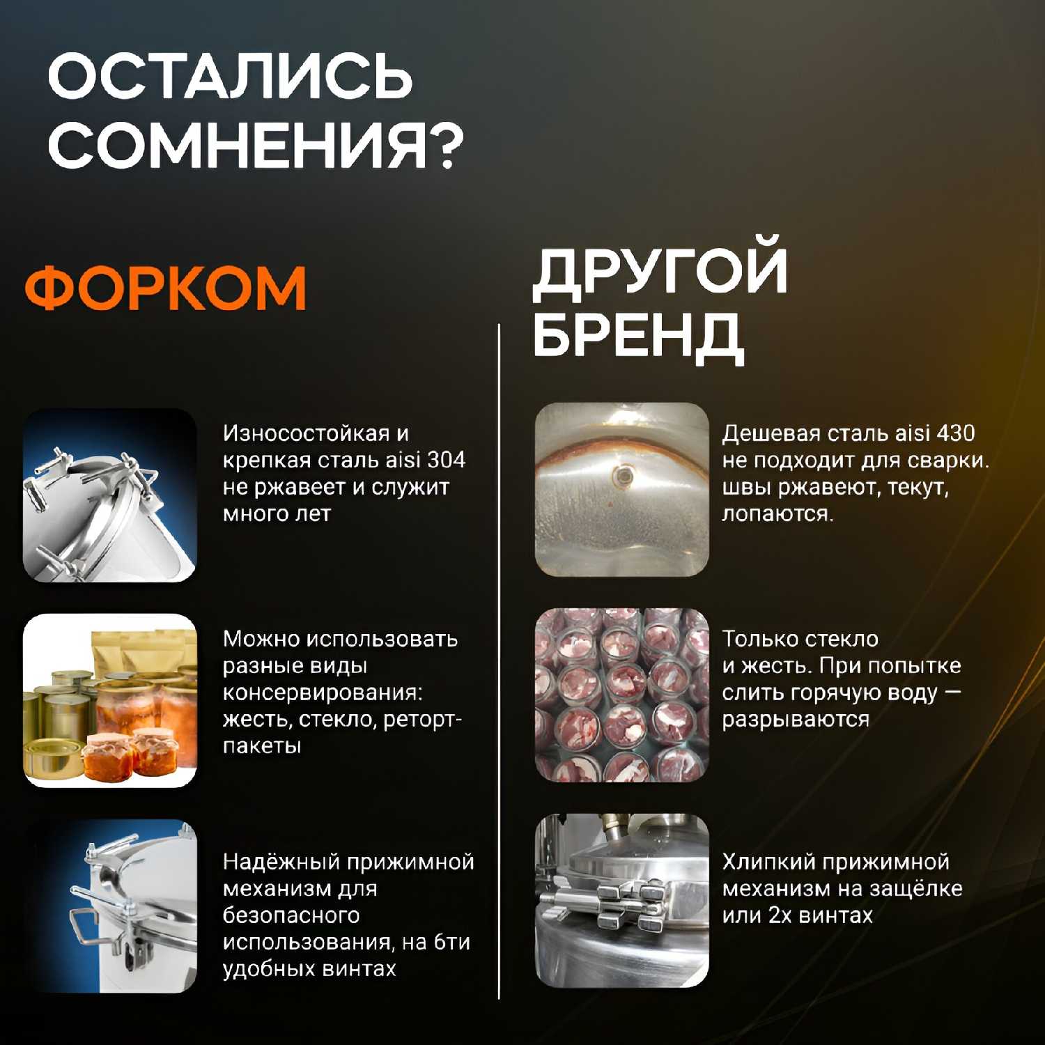 Автоматический домашний автоклав 