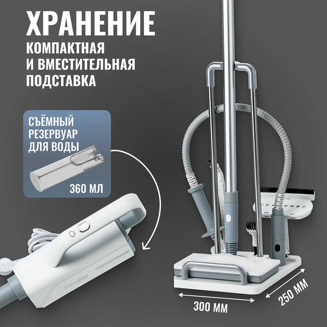 Паровая швабра KaringBee HD-QJ206 Pro фотография 6