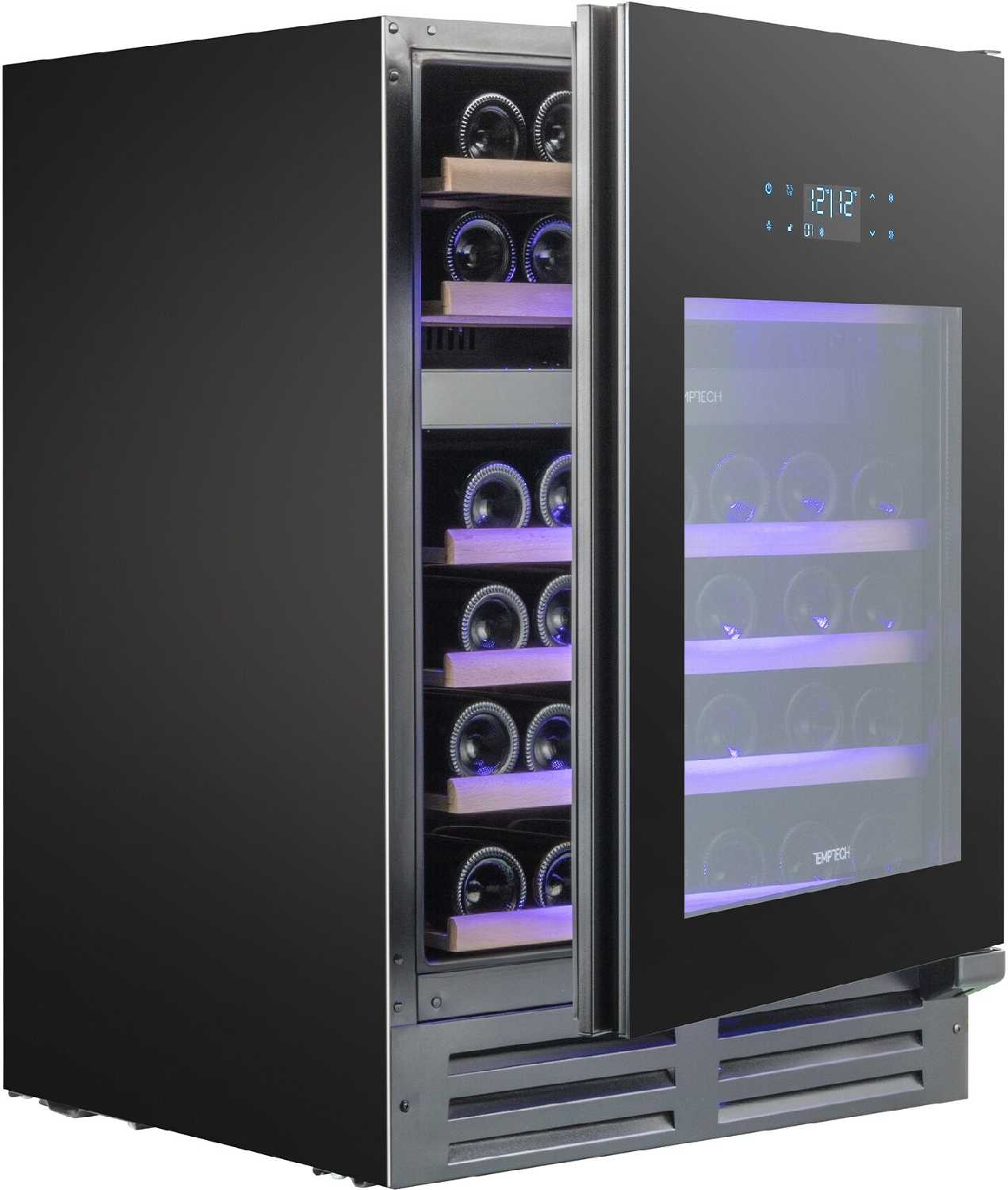 Встраиваемый винный шкаф TEMPTECH EX60DRB фотография 5