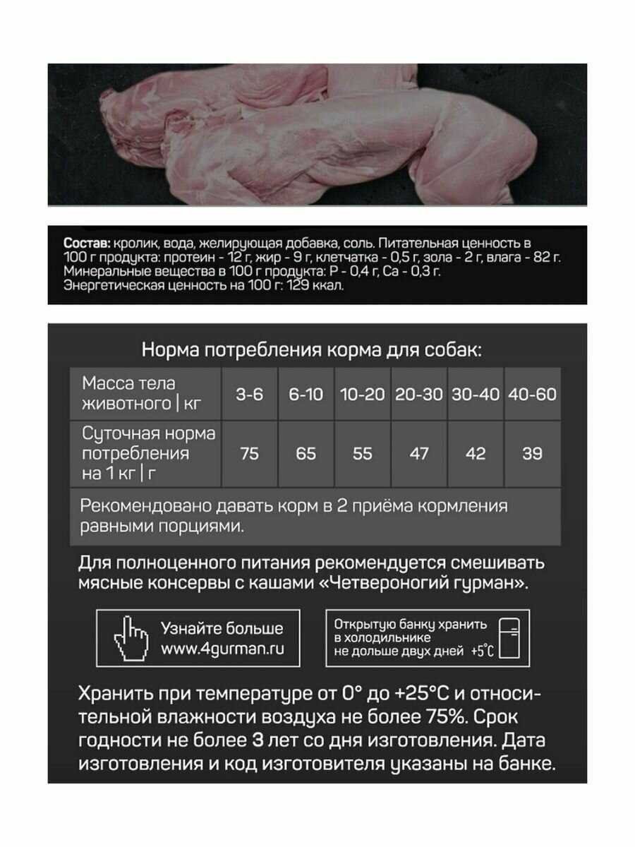 Корм для собак Четвероногий Гурман Golden Line (беззерновой, ягненок) фотография 13